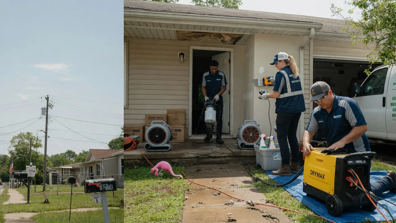 Storm Damage Water Removal in Plainville, IN near me